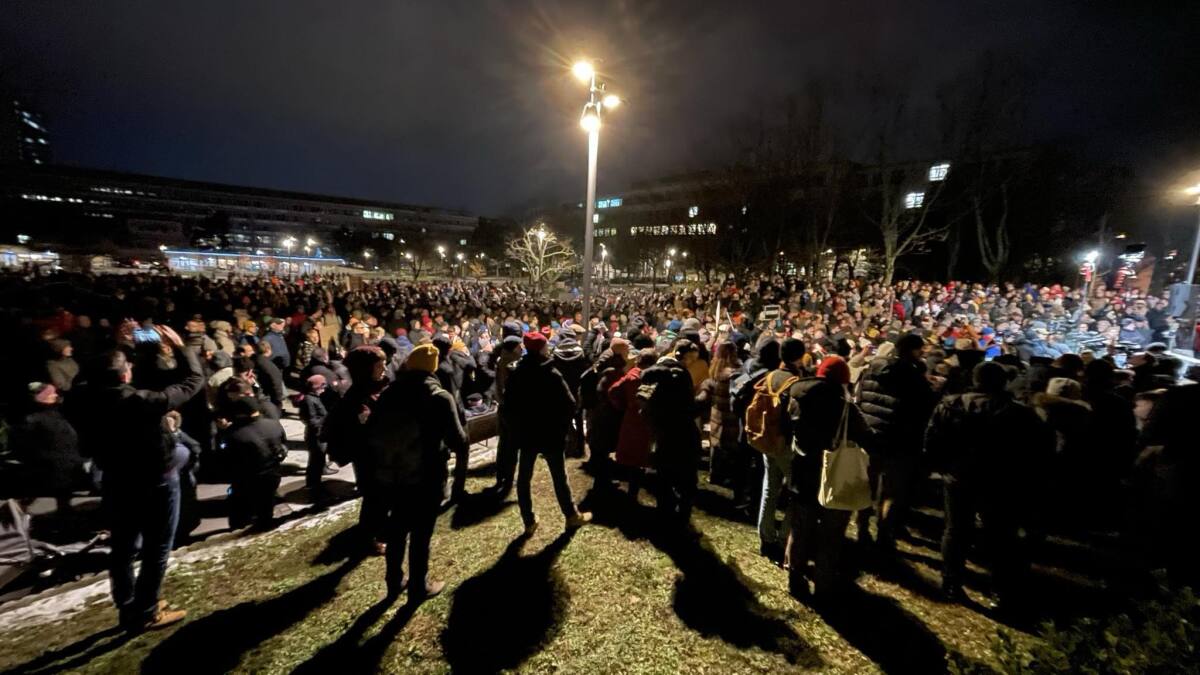 protest, ušp, ps, kdh, sas