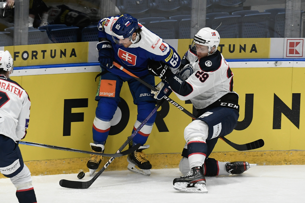 02. Slovensko - Nórsko hokej Kaufland cup