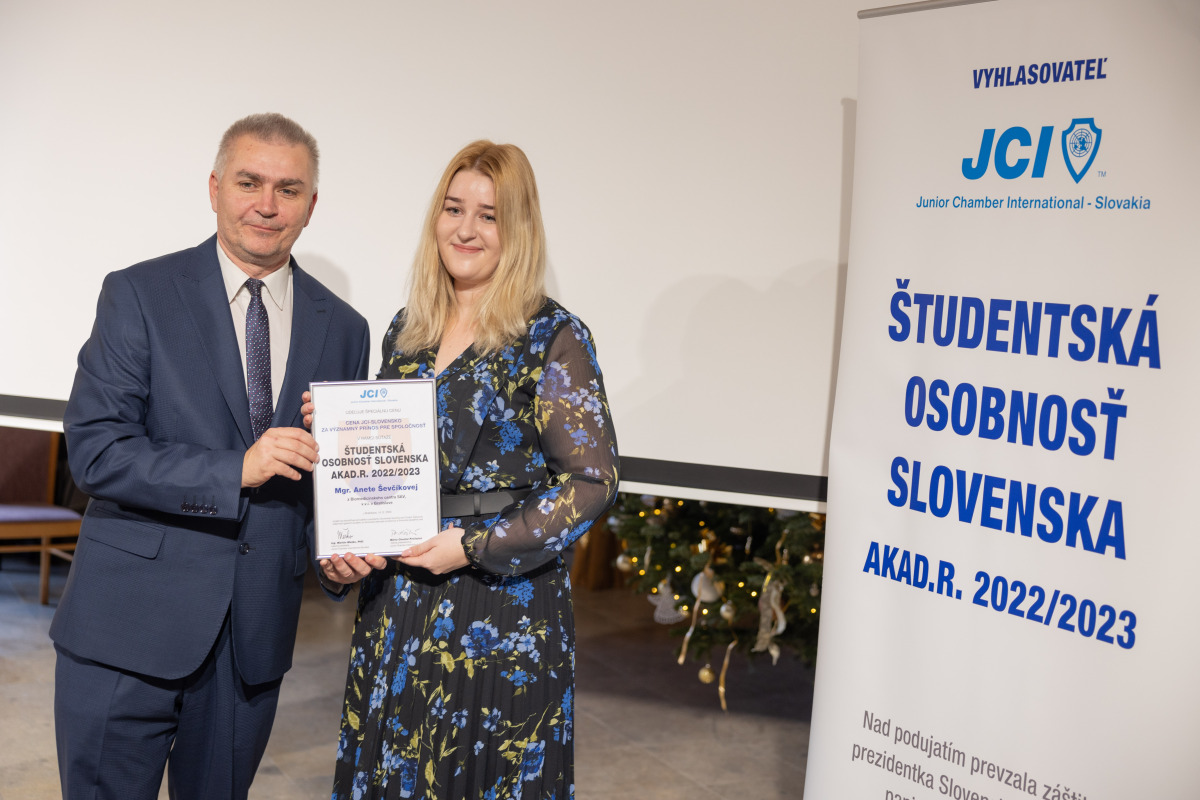 Študentská osobnosť Slovenska, Aneta Ševčíková