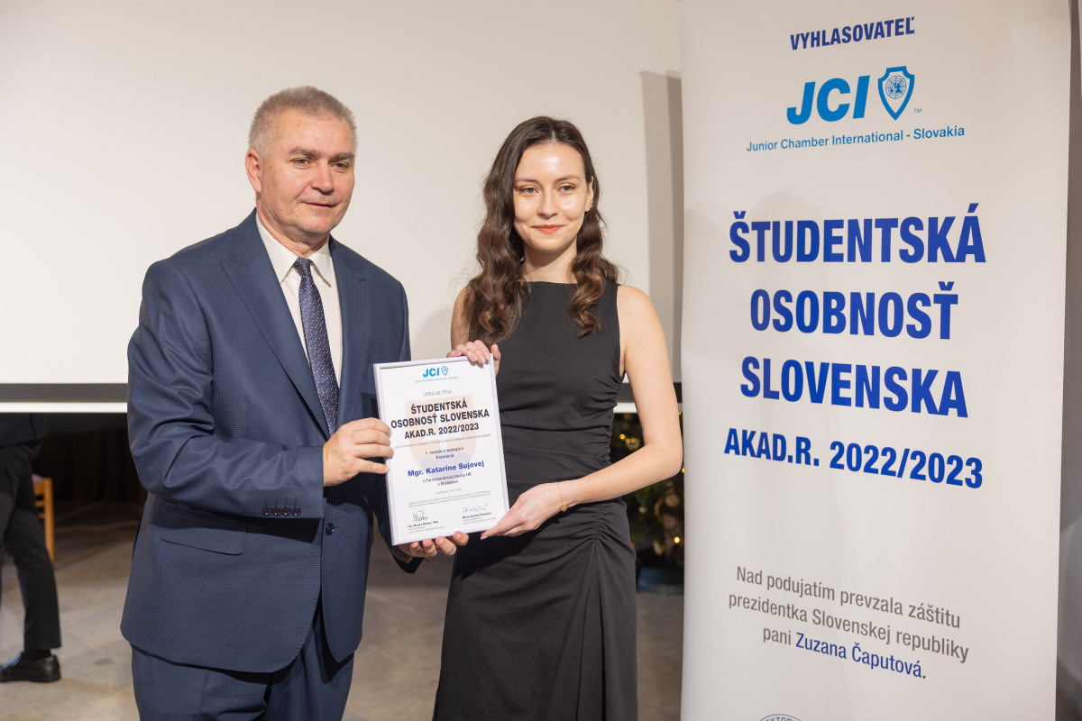 Študentská osobnosť Slovenska, Katarína Sujová