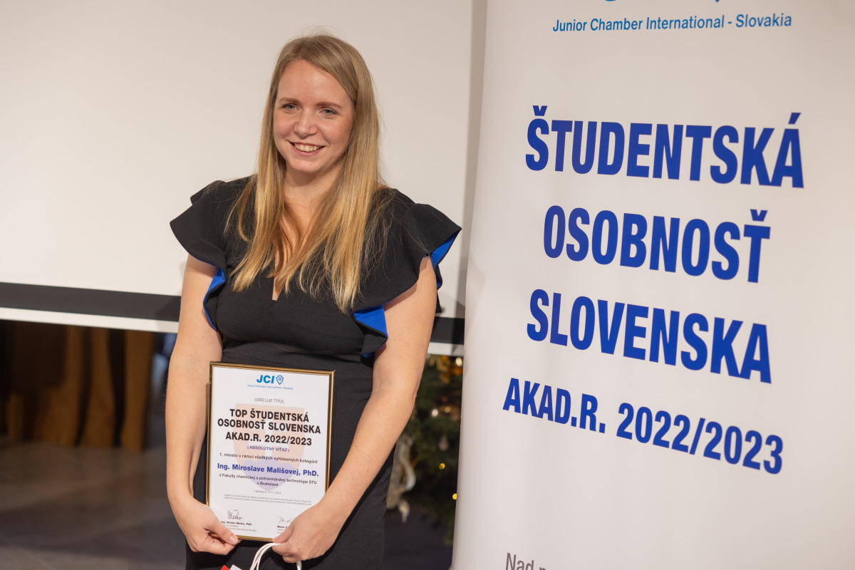 Študentská osobnosť Slovenska, Miroslava Mališová