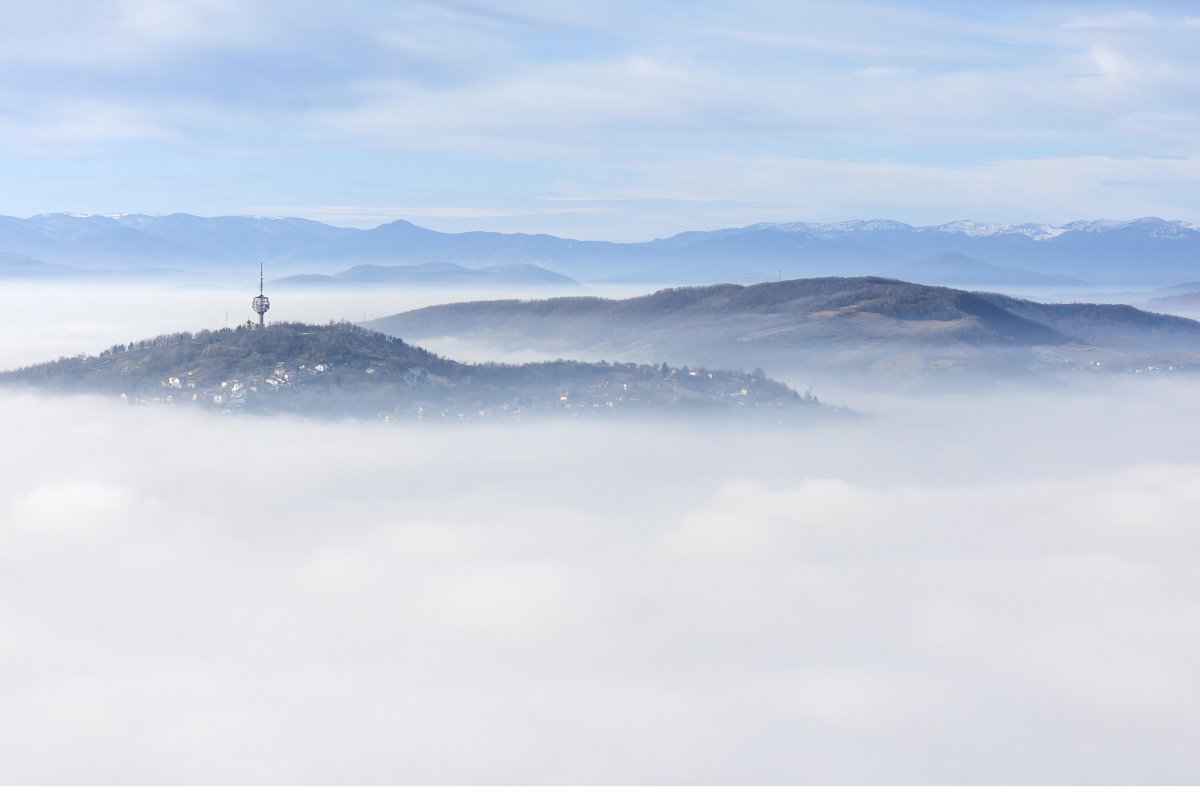 Bosna, Sarajevo, smog