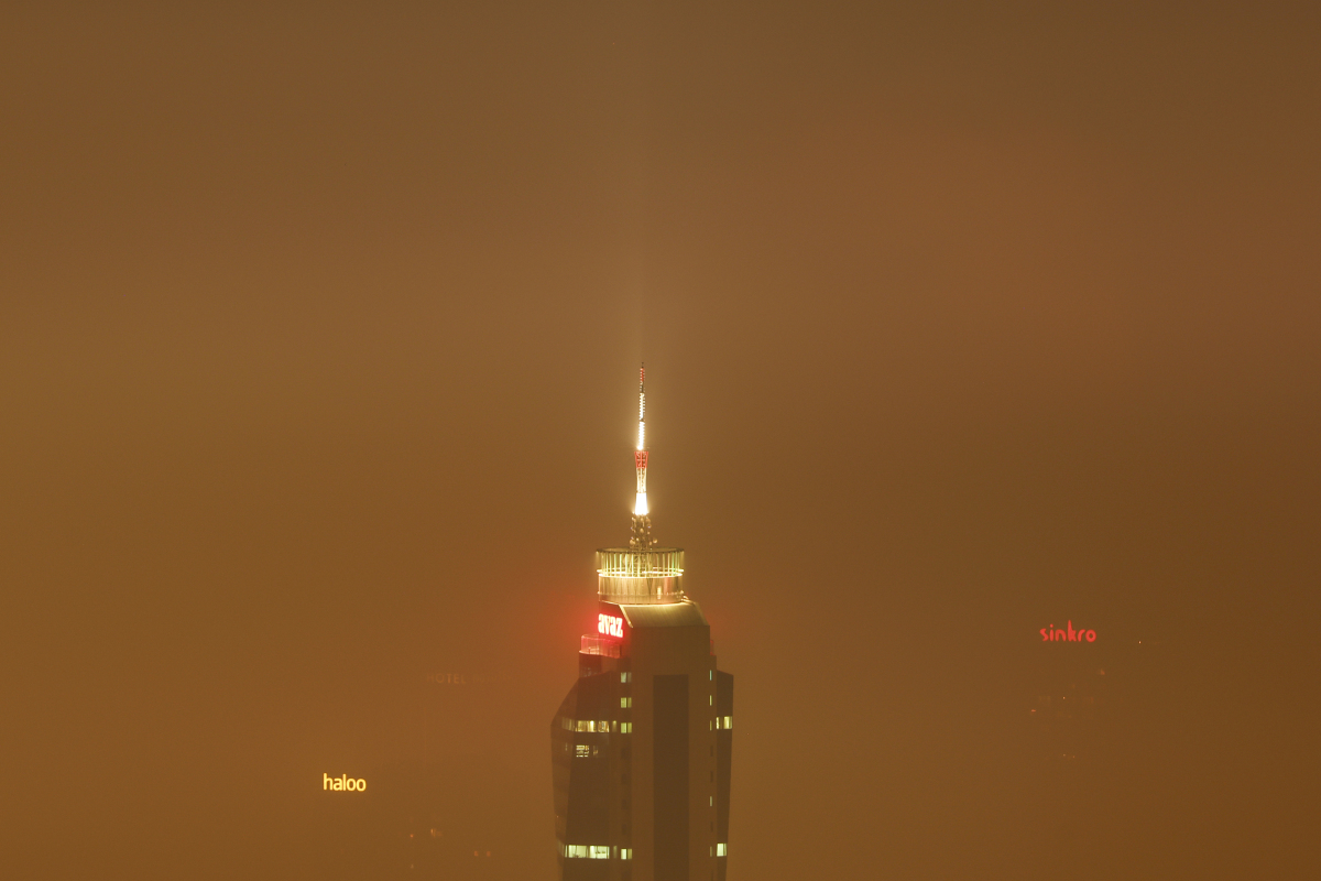 Bosna, Sarajevo, smog