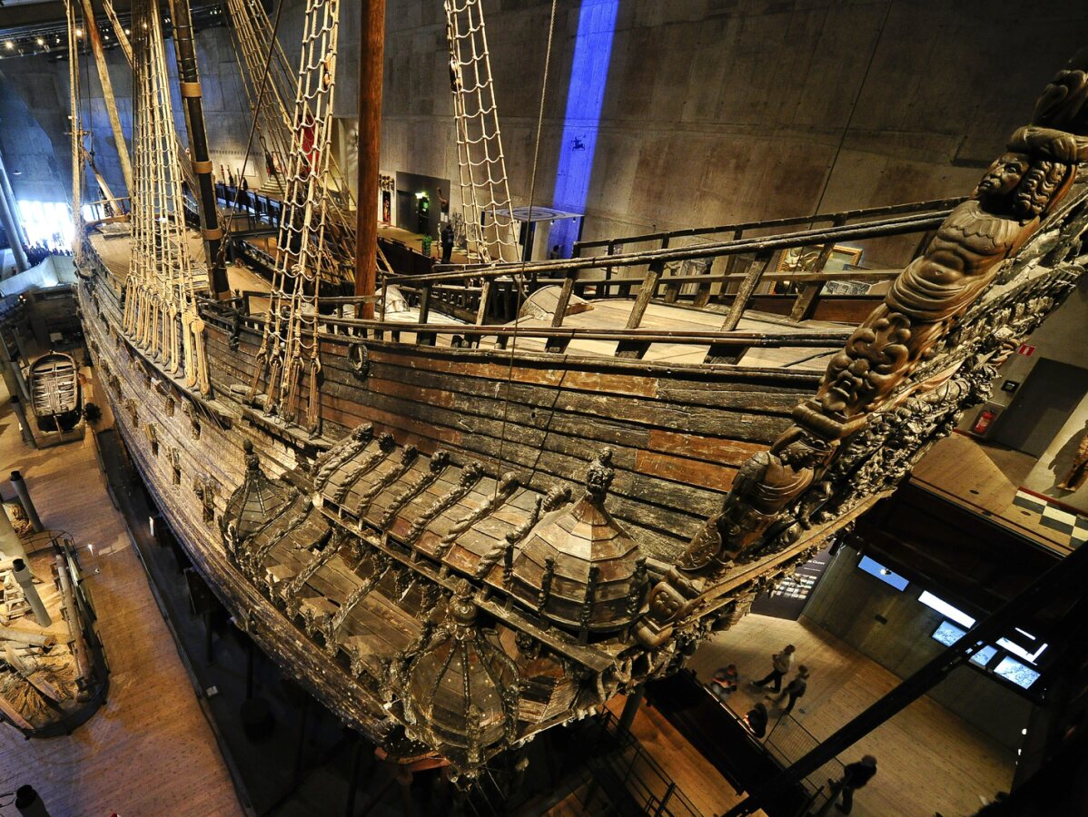 vojnová loď Vasa, Švédsko, Štokholm