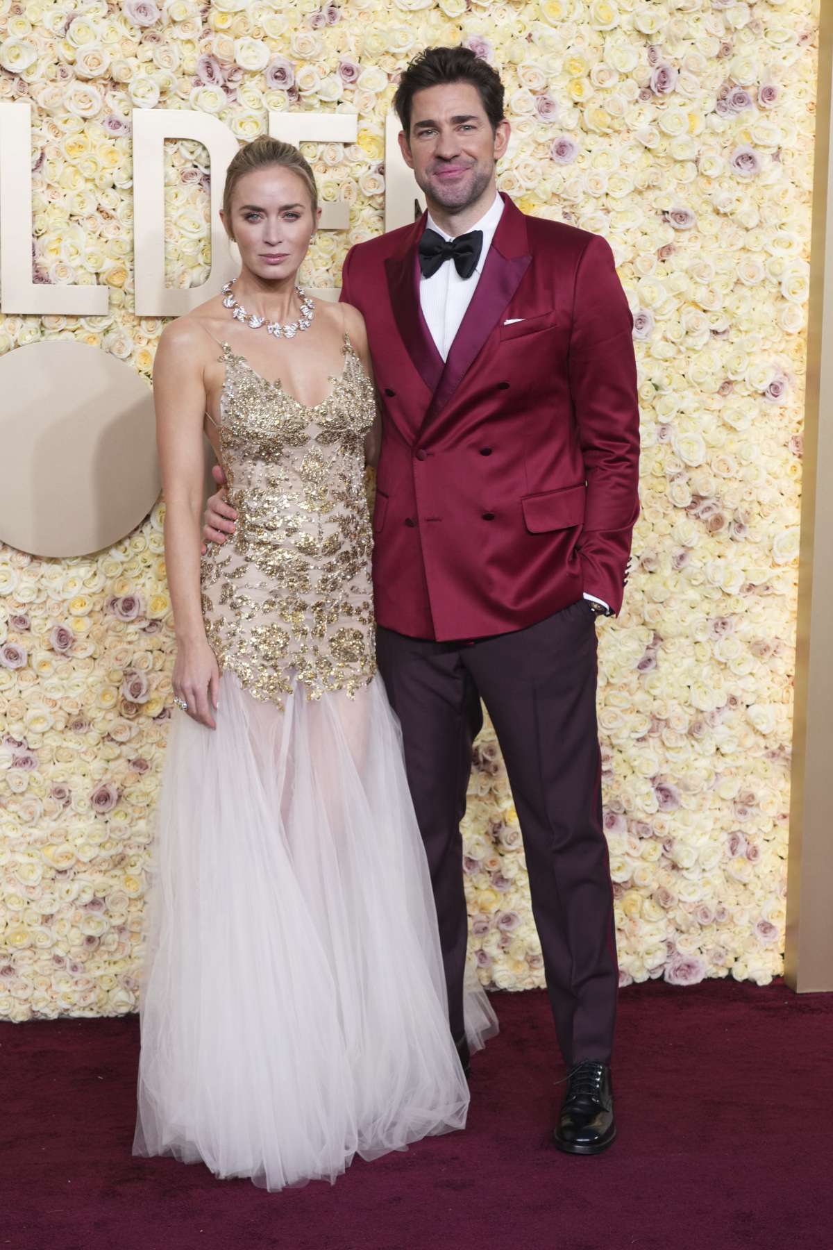 Herečka Emily Blunt v kreácii Alexander McQueen.