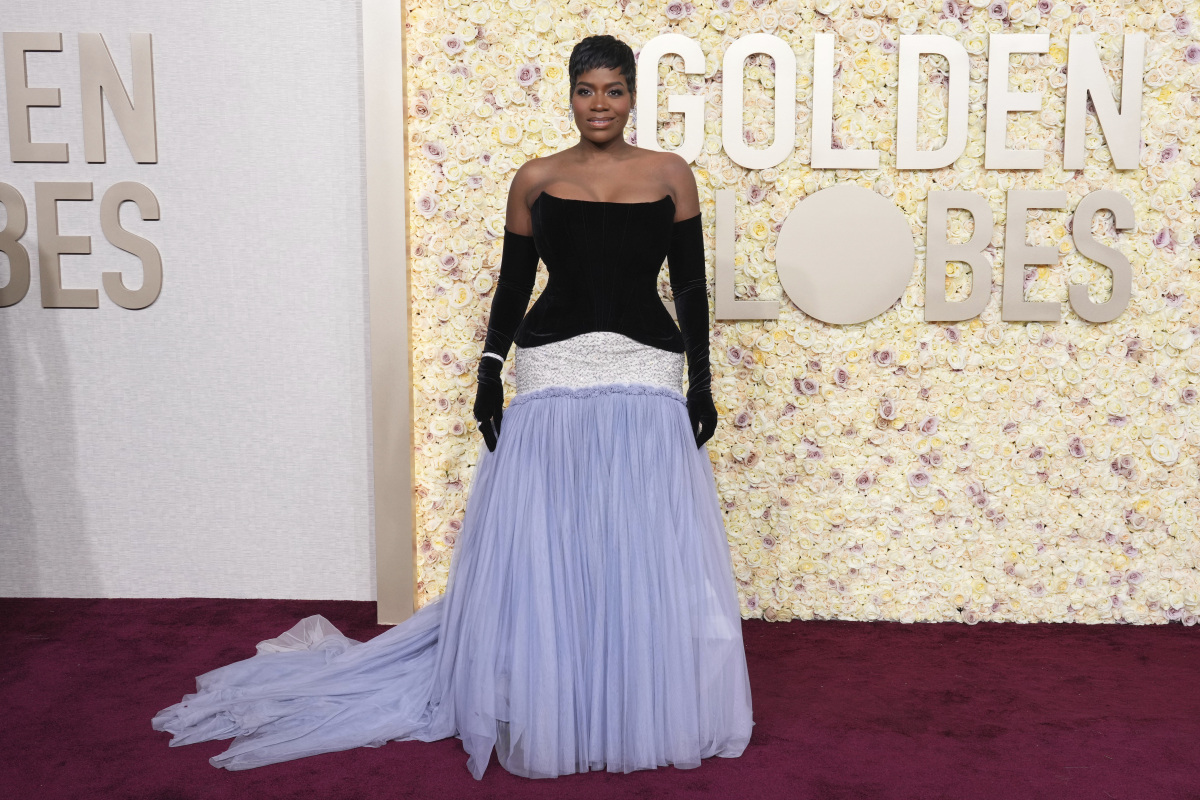 Herečka Fantasia Barrino si obliekla model z dielne Dolce & Gabbana.
