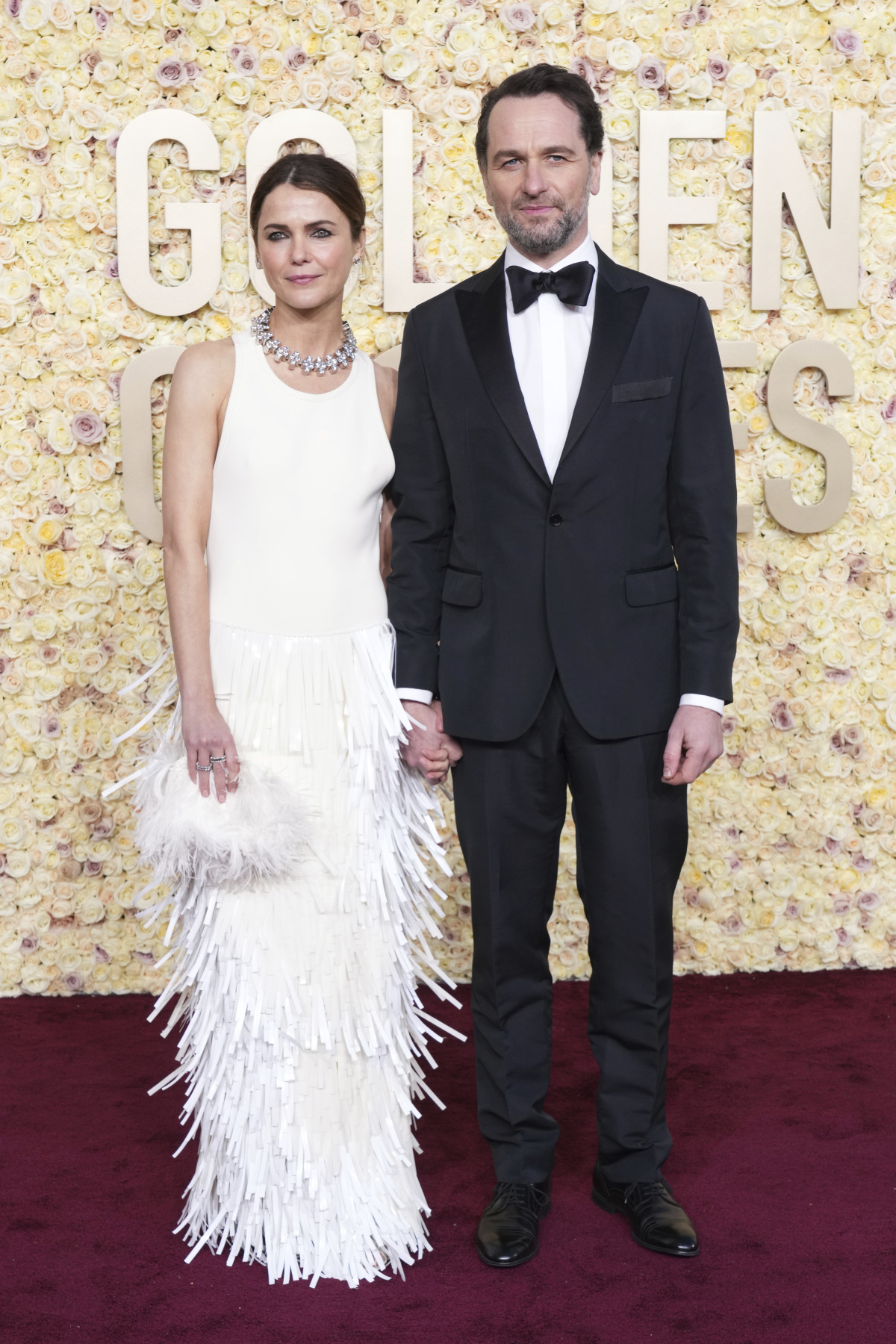 Herečka Keri Russell sa objavila v šatách Jil Sander.