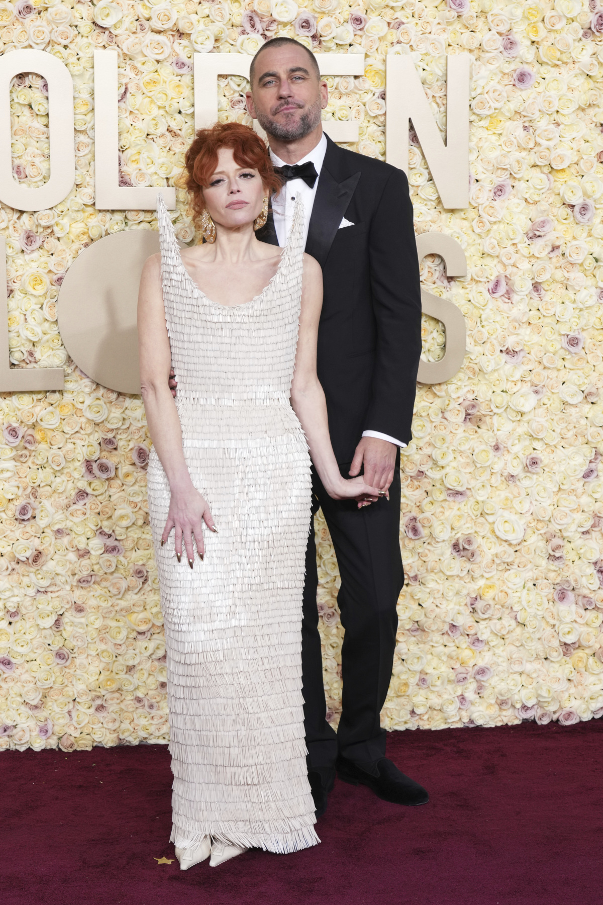 Herečka Natasha Lyonne v šatách Schiaparelli Haute Couture.