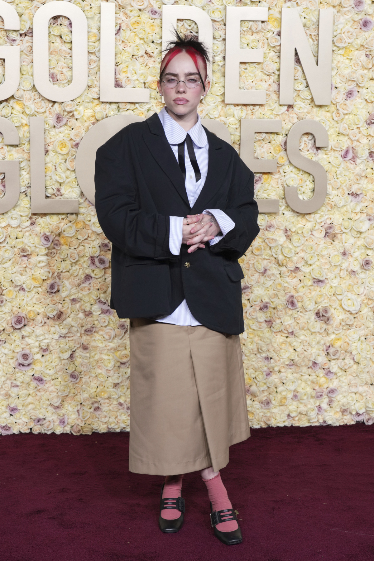 Speváčka  Billie Eilish v modeli od Willy Chavarria.