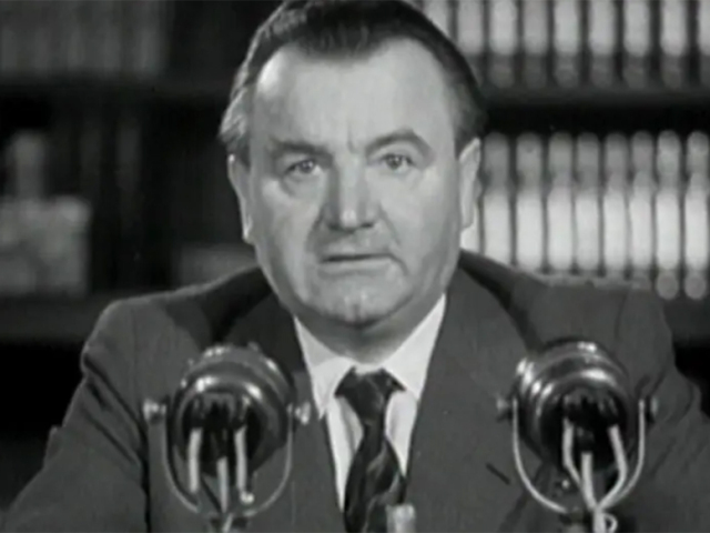 Prvý "robotnícky" prezident Klement Gottwald založil tradíciu prejavov na Nový rok.