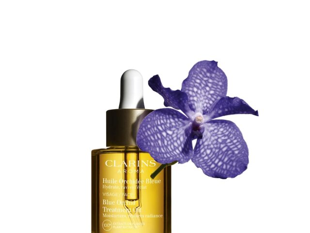 Tvárový olej Face Oil Blue Orchid od Clarins