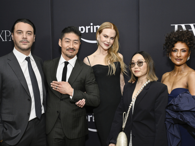 Jack Huston, Lulu Wang, Brian Tee, Nicole Kidman a Sarayu Blue