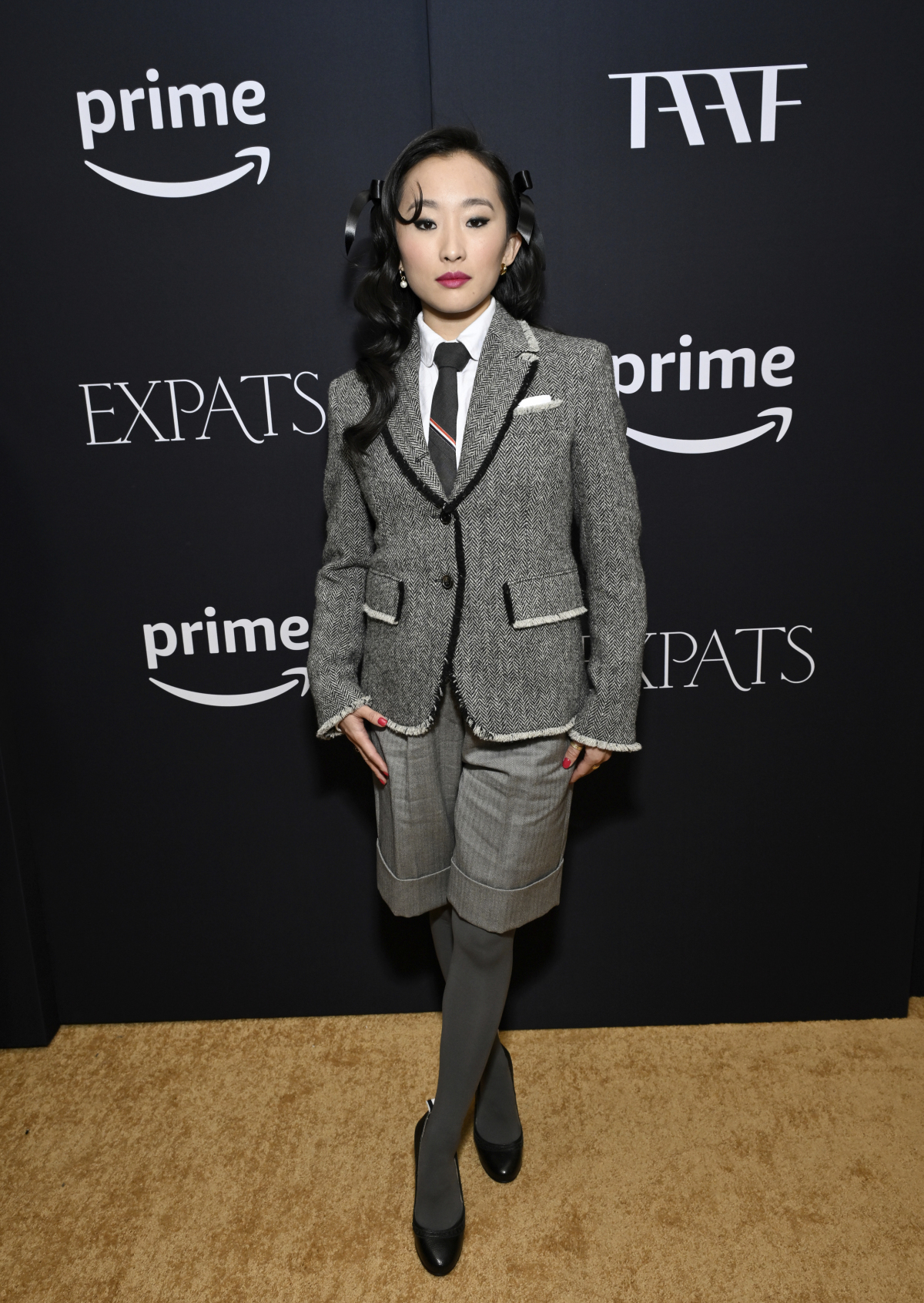 Ji-young Yoo v kreácii Thom Browne