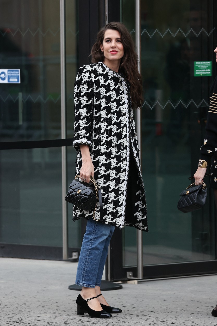 Charlotte Casiraghi nemohla chýbať na prehliadke Chanel Haute Couture Jar/Leto 2024.