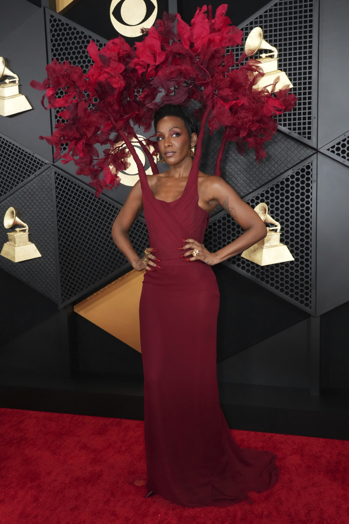 Dawn Richard v kreácii Khosrov Couture.
