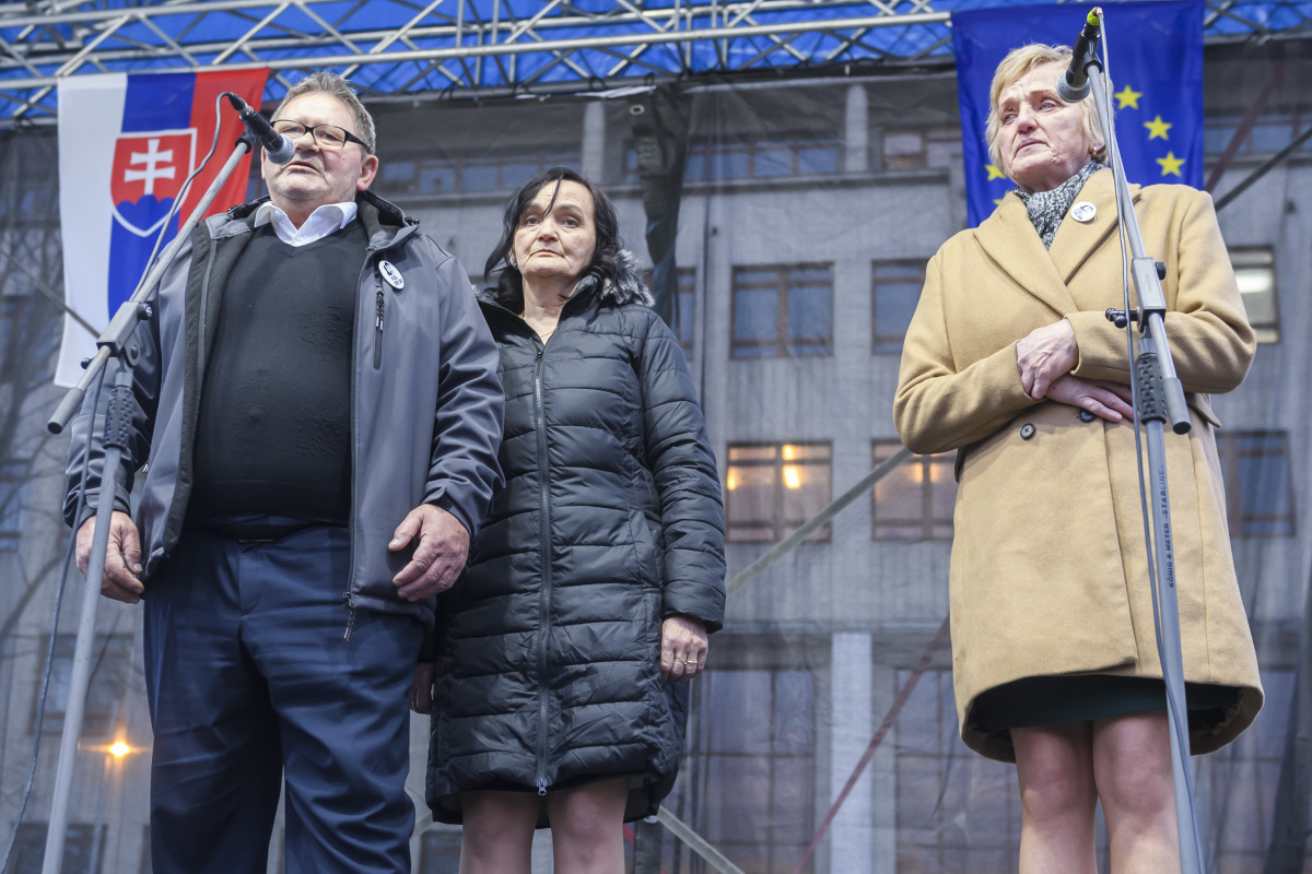 SR Bratislava Kuciak Kušnírová vražda výročie zhromaždeni