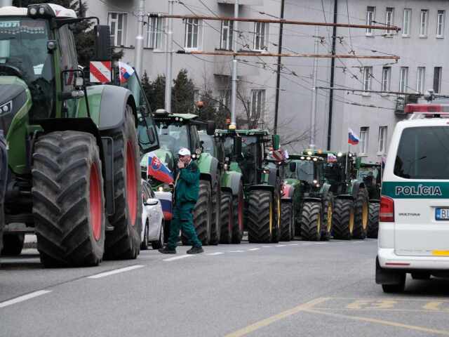 protest farmárov