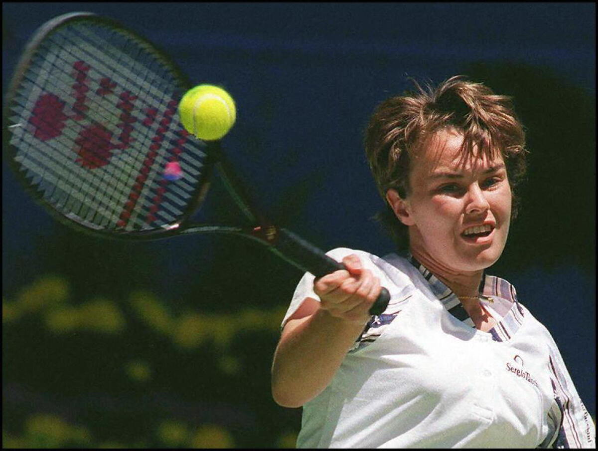 11. Martina Hingisová