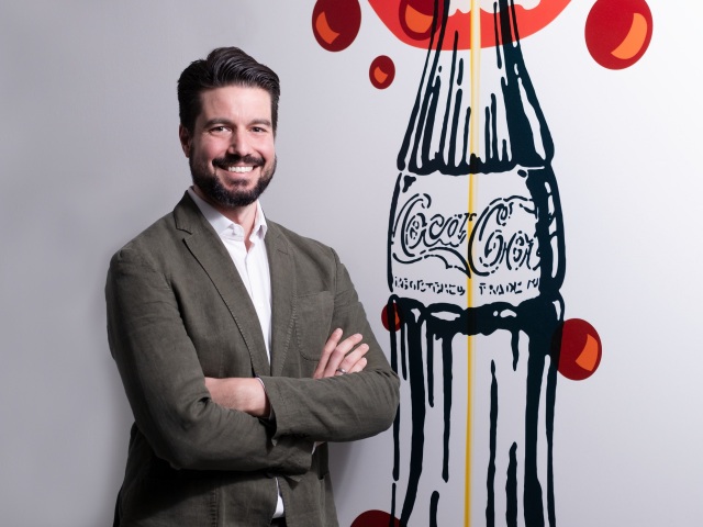 Martin Binder, generálny riaditeľ Coca-Cola zodpovedný za Českú republiku aj Slovensko.