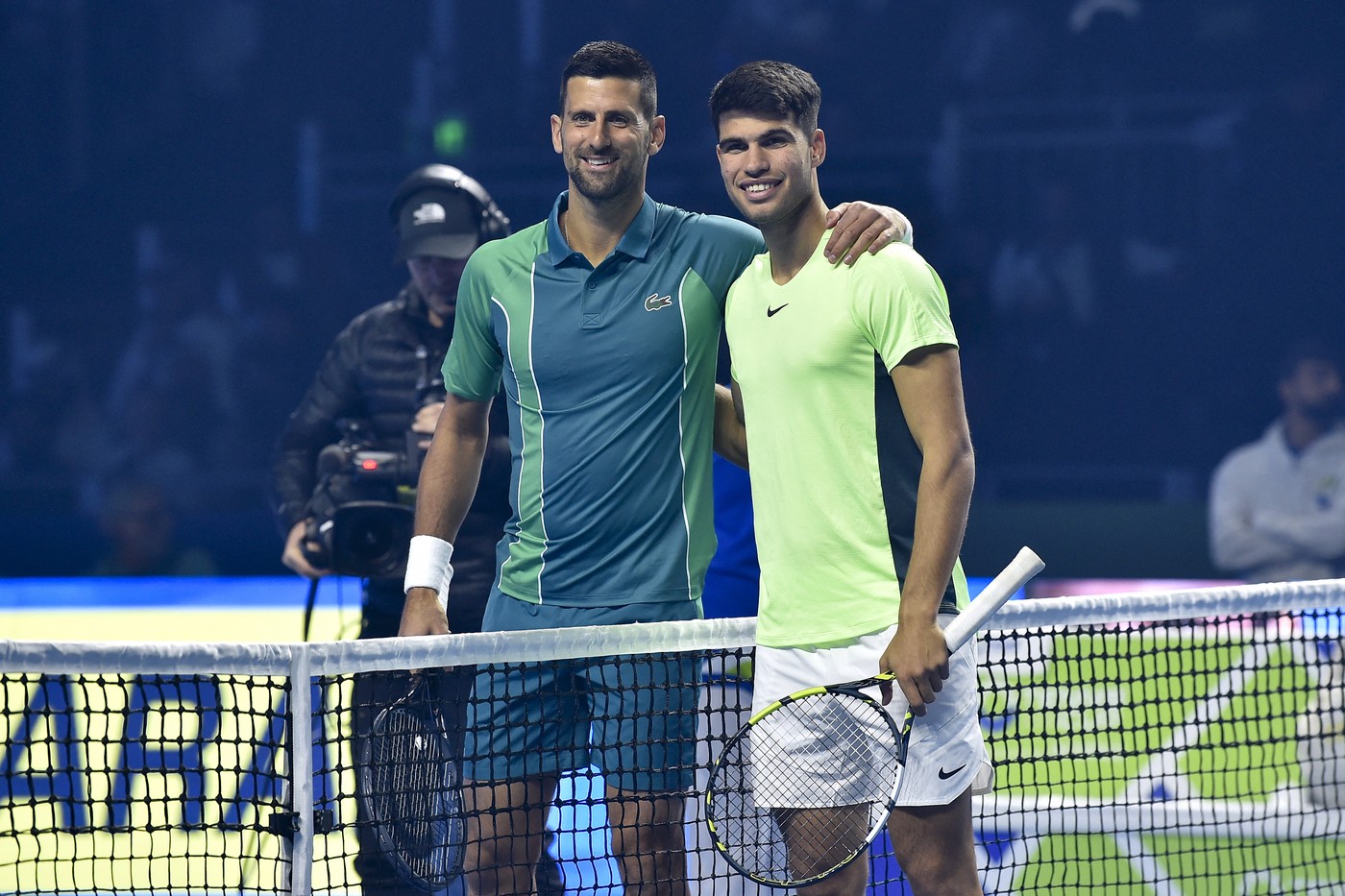 Novak Djokovič a Carlos Alcaraz.