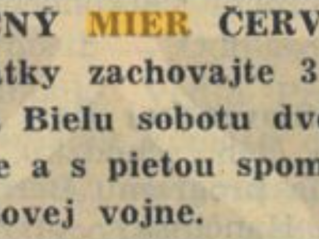 Výzvy pred Veľkou nocou v slovenskej tlači