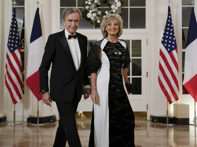 Bernard Arnault a jeho manželka Helene Mercier-Arnault