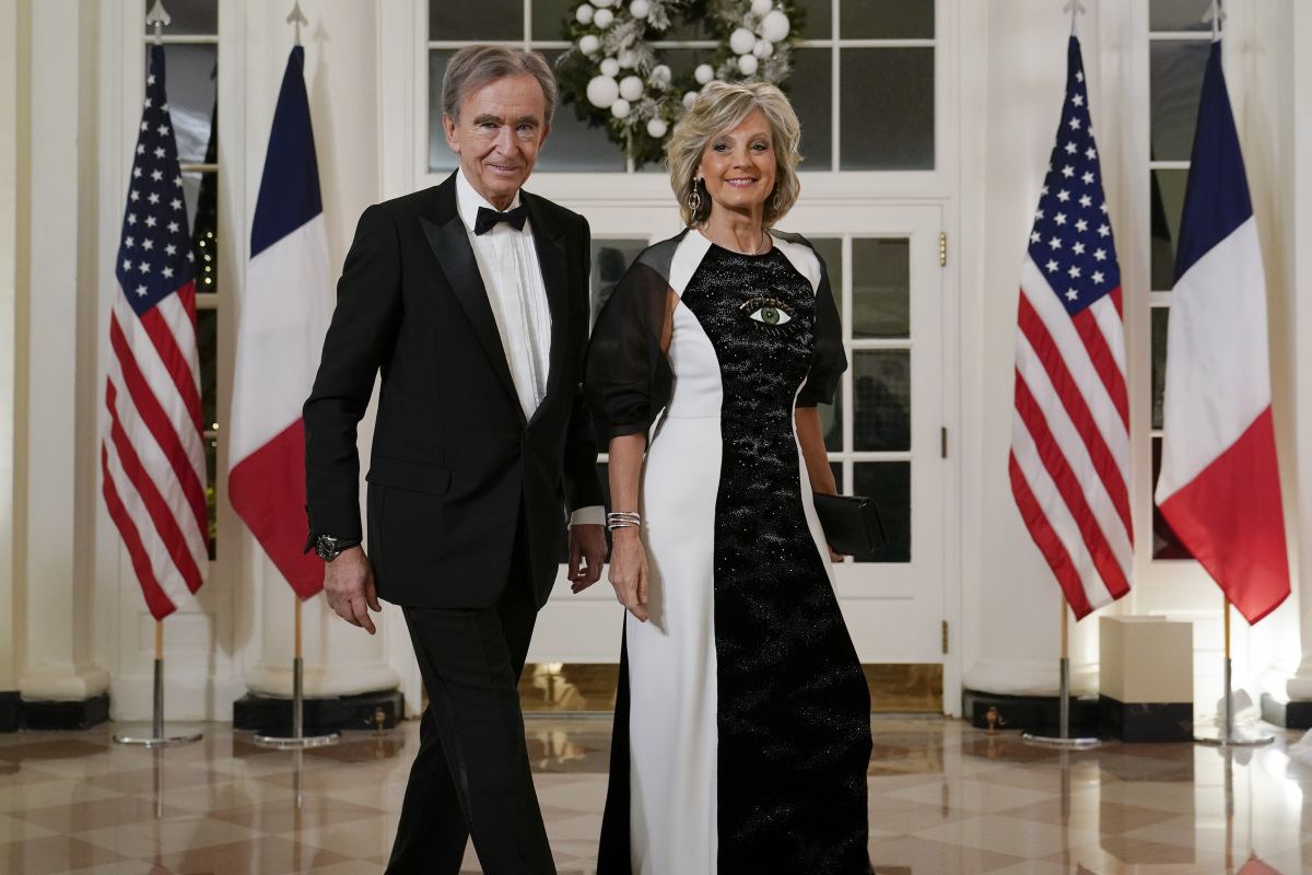 Bernard Arnault a jeho manželka Helene Mercier-Arnault