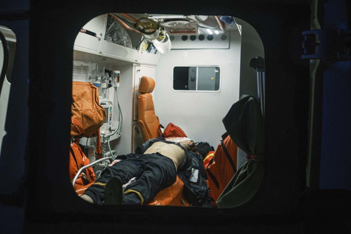 vojna na Ukrajine, Charkov, záchranári, ruský útok, bombardovanie