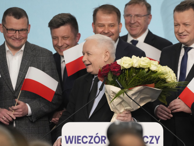 Jaroslaw Kaczynski, poľsko, PiS, Právo a spravodlivosť