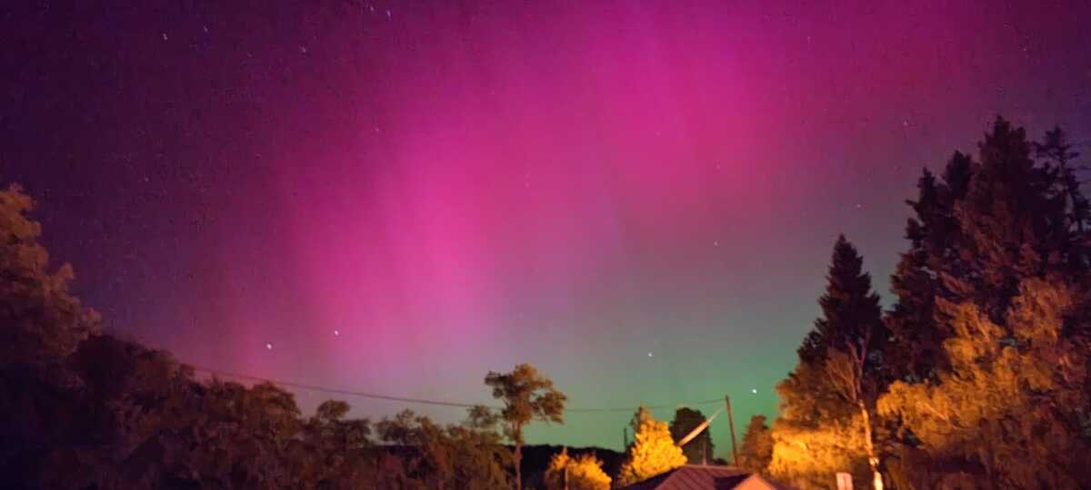 polárna žiara, aurora borealis