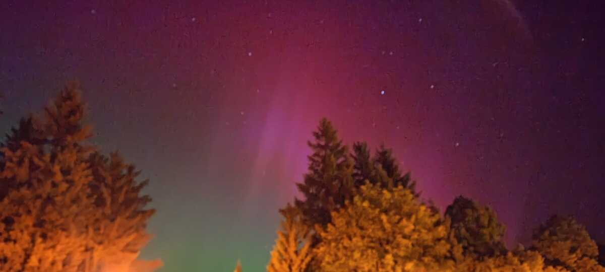 polárna žiara, aurora borealis