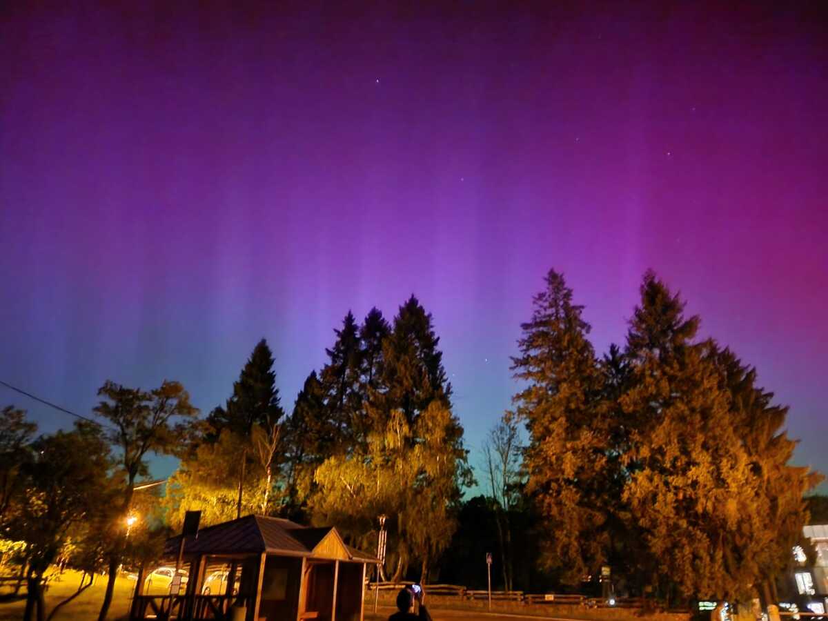 polárna žiara, aurora borealis