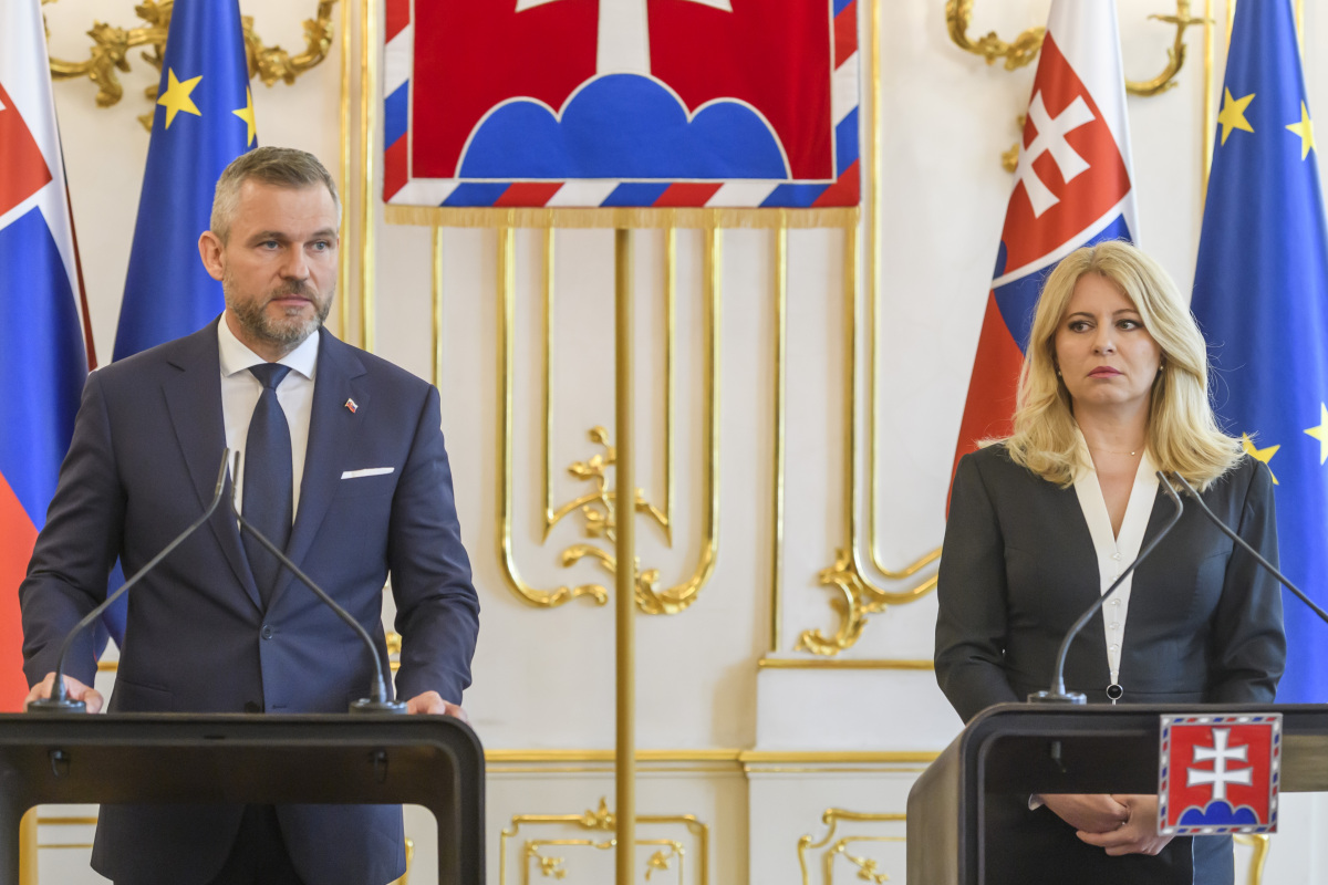Pellegrini, Čaputová