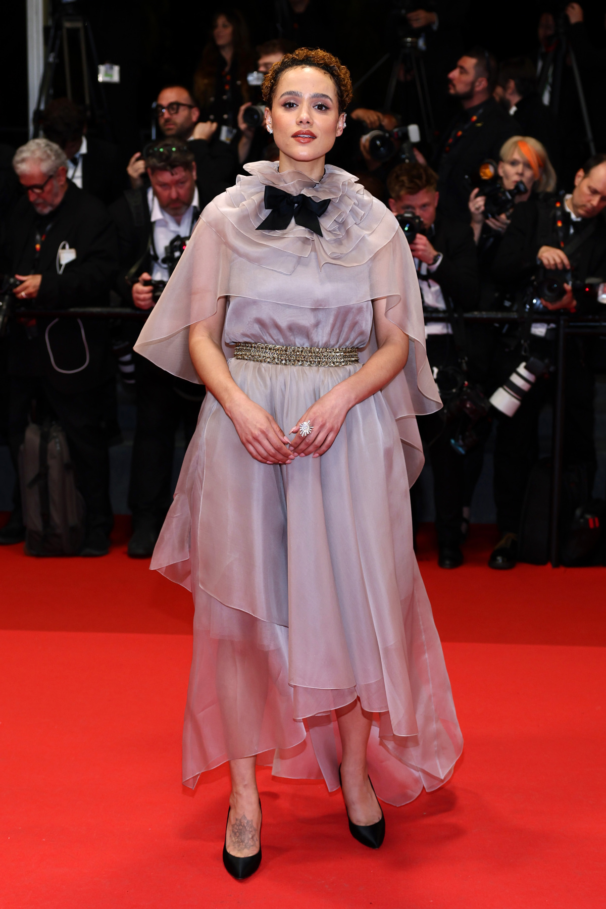 Nathalie Emmanuel v kreácii Chanel Haute Couture