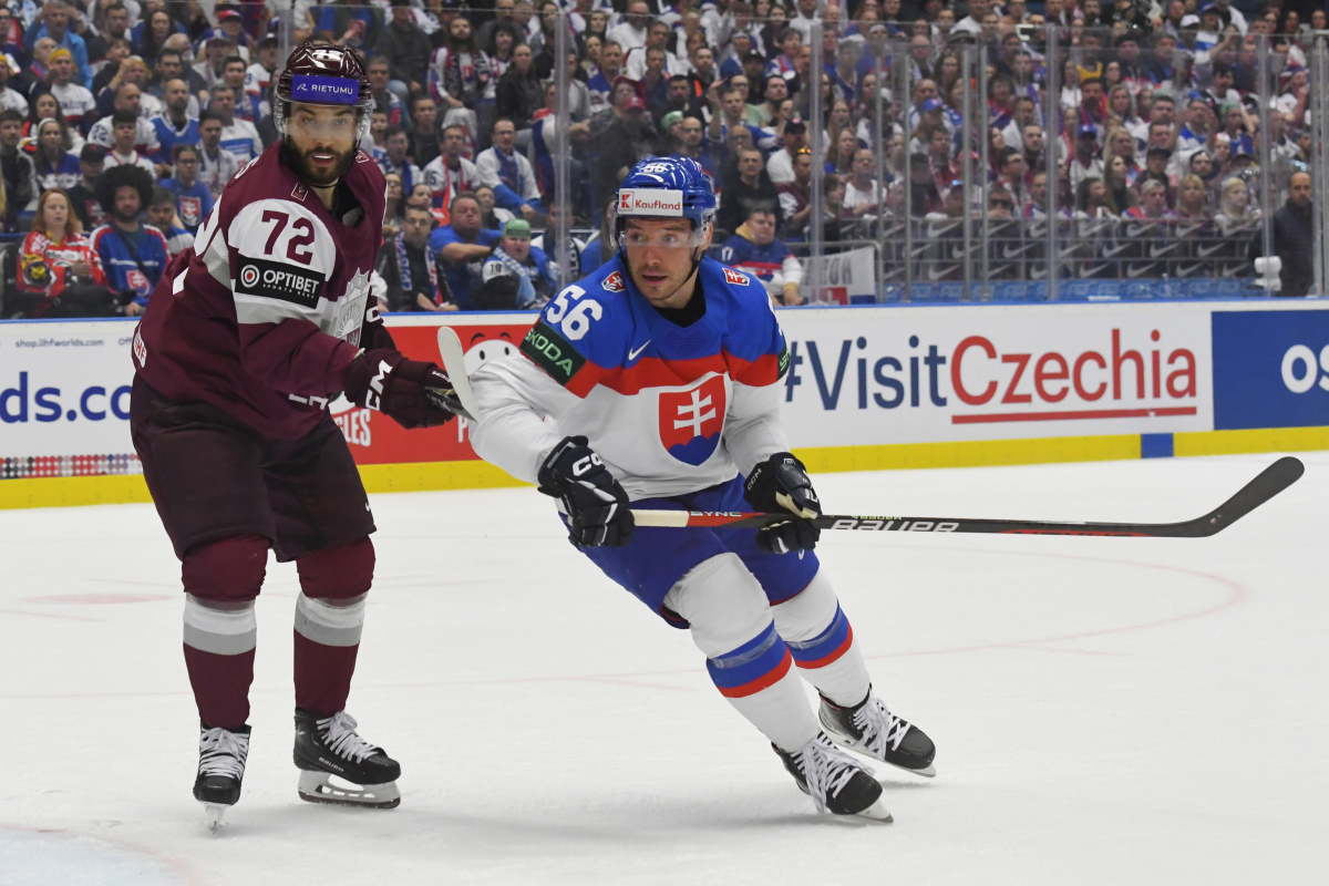 ČR Hokej MS2024 Ostrava B SR Lotyšsko