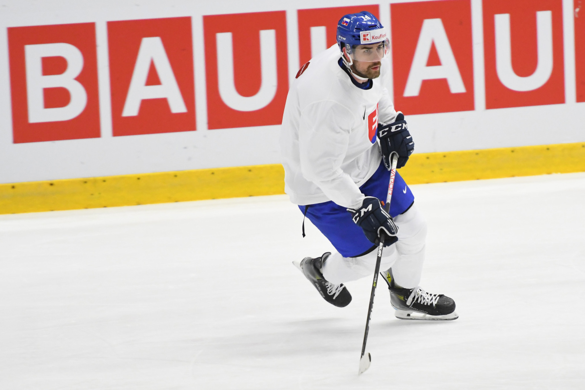 ČR Hokej MS2024 Ostrava B SR Tréning Francúzsko