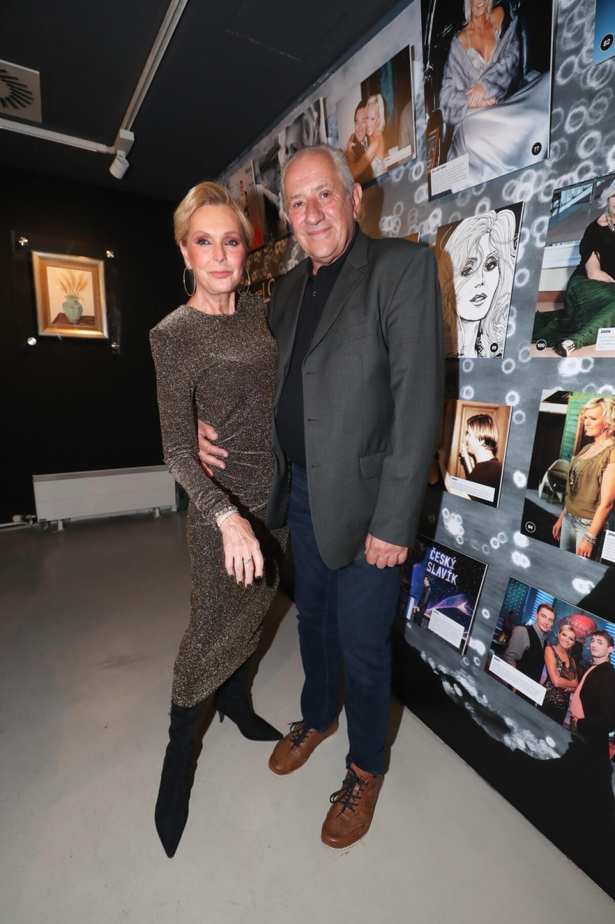 Speváčka Helena Vondráčková a jej manžel Martin Michal. 