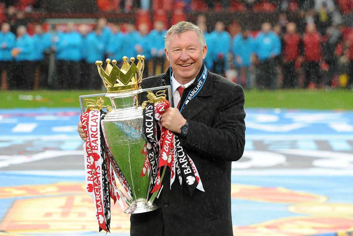 Sir Alex Ferguson získal s Manchestrom United 13 majstrovských titulov v anglickej Premier League.