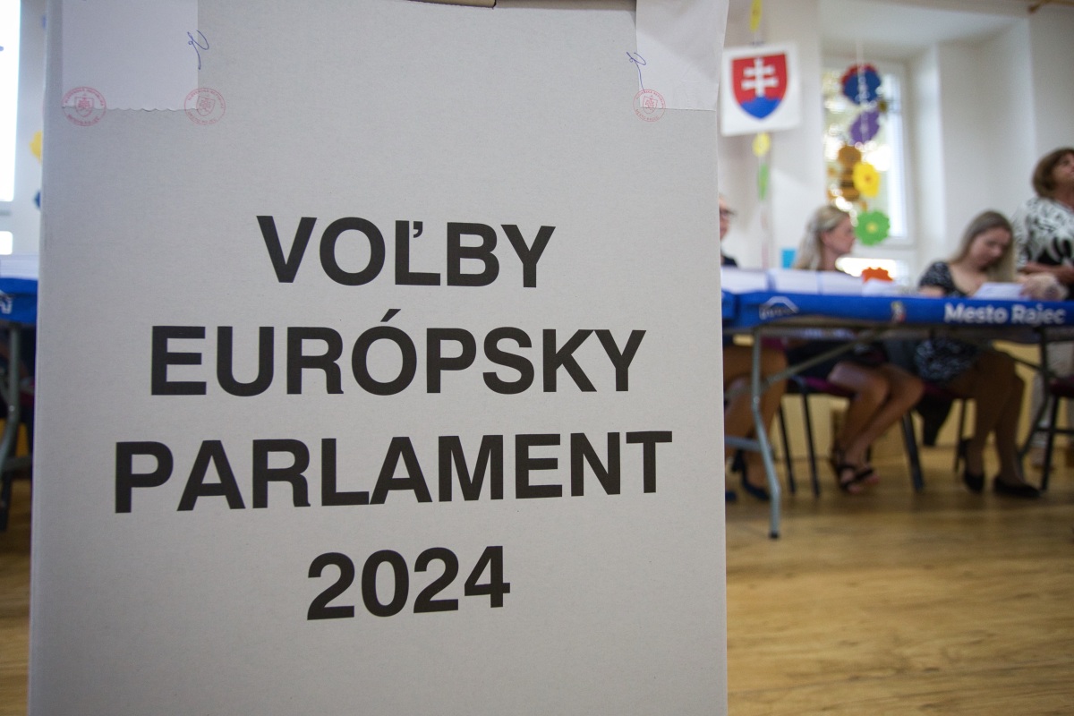 SR EÚ EP voľbyEP24 hlasovanie Rajec ZAX