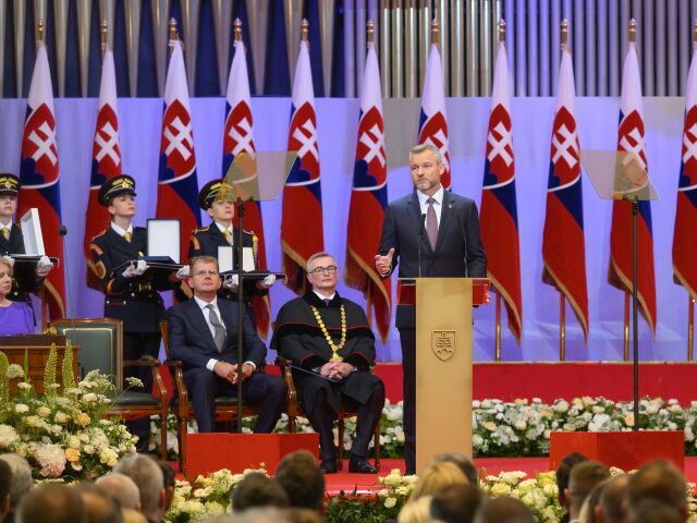 SR prezident Pellegrini inaugurácia BAX