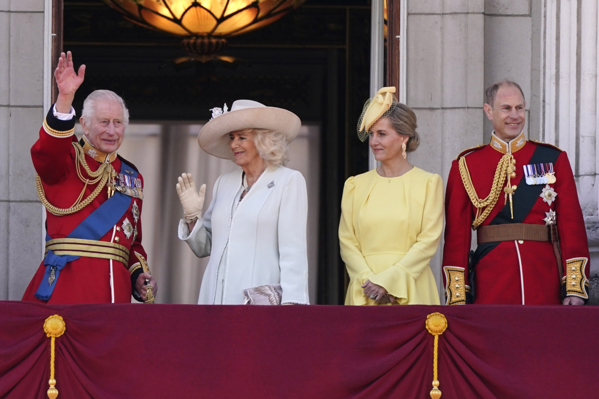 Britain Trooping The Color