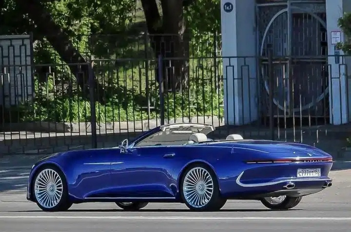 Vision Mercedes-Maybach 6 Cabrio - ruská replika 2024