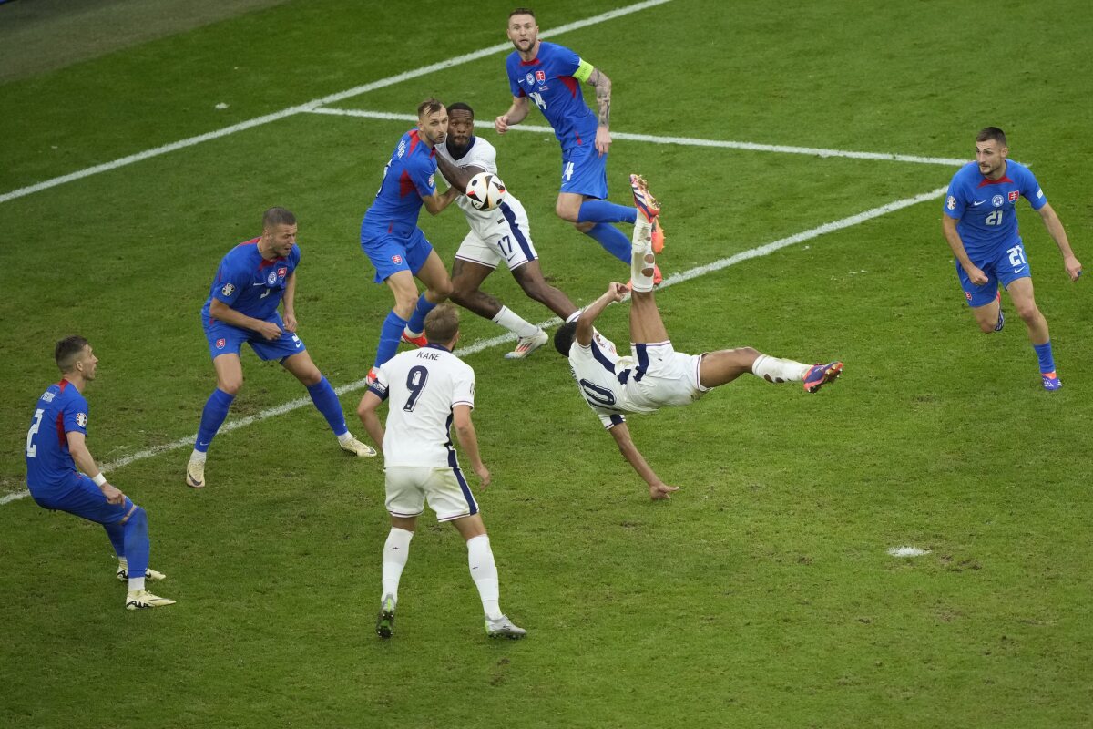 Euro 2024 Soccer England Slovakia