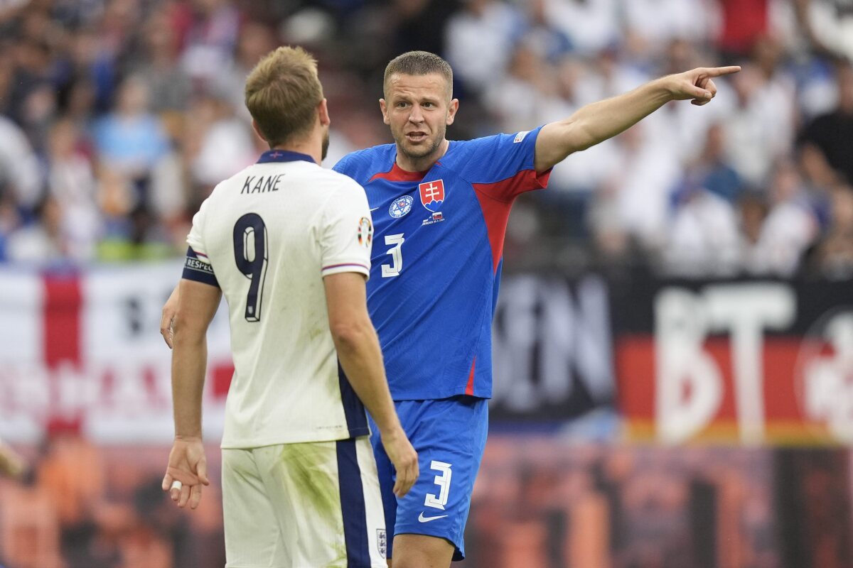 Euro 2024 Soccer England Slovakia