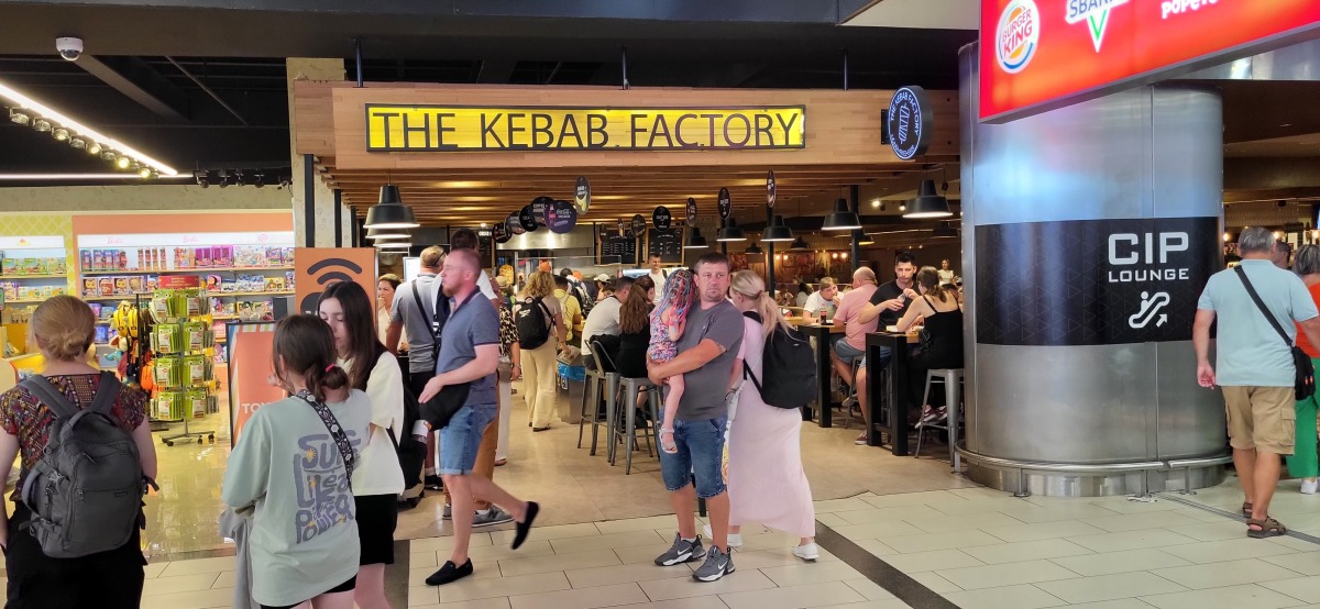 The Kebab Factory1, letisko Antalya