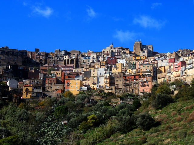 Sicília, Taliansko, dedina