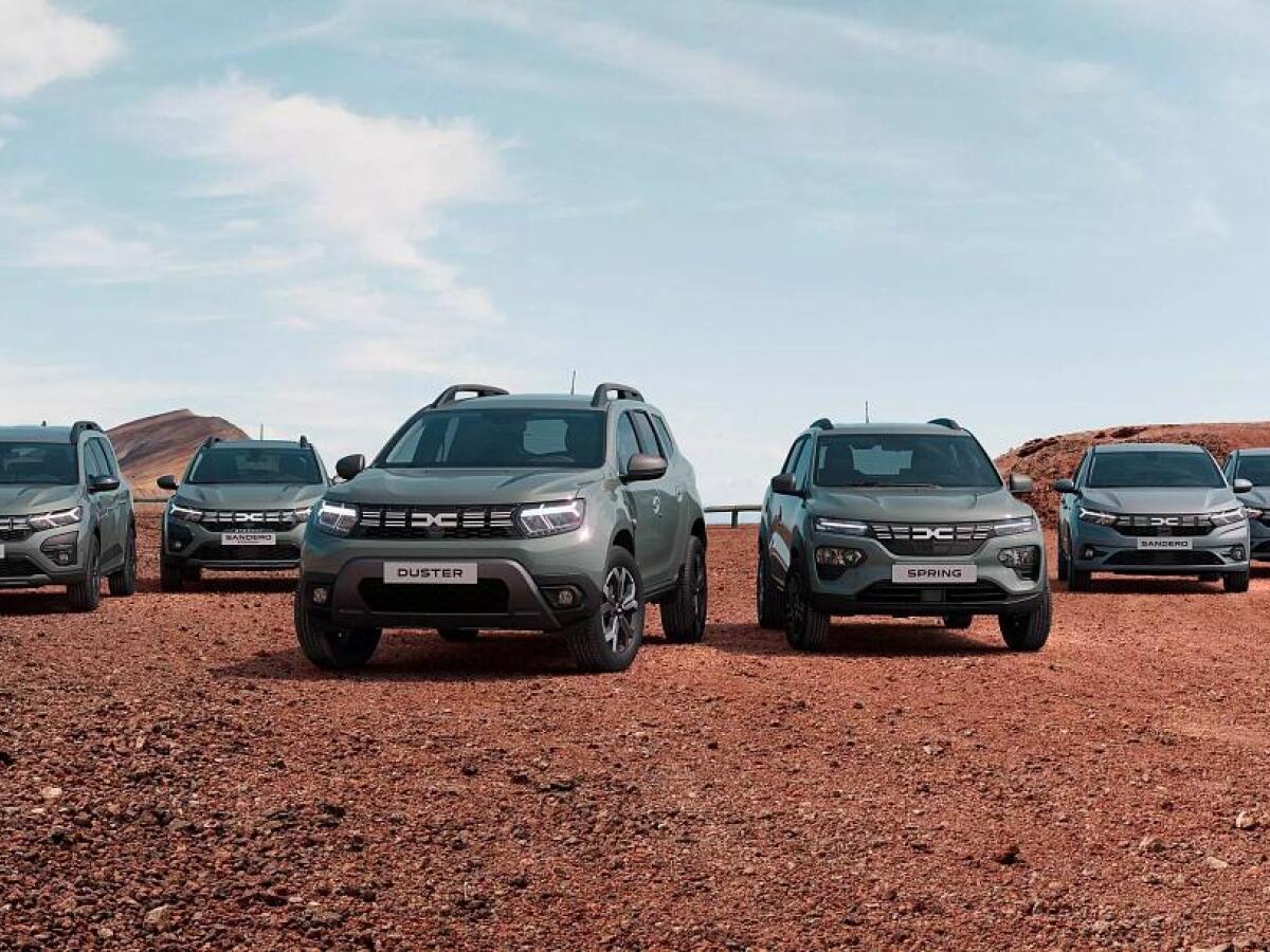 dacia with new logo