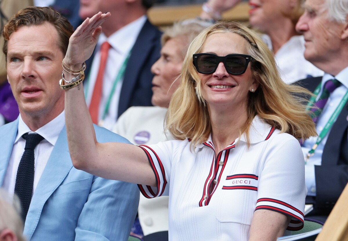 Julia Roberts na zábere s hercom Benedictom Cumberbatchom