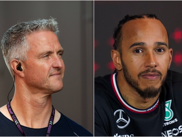 Ralf Schumacher, Lewis Hamilton