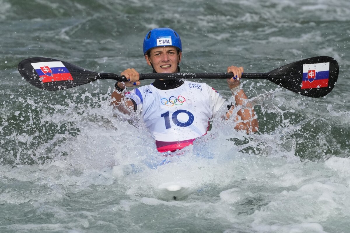 eliška mintálová, vodný slalom